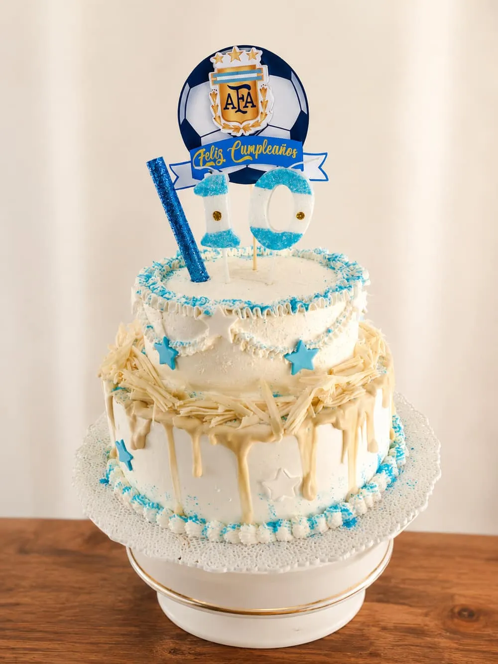 Torta de cumpleaños hecha por Practitortas en Villa Carlos Paz